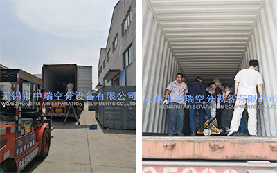 烈日炎炎下，中瑞制氮機(jī)制氧機(jī)發(fā)貨依然在緊鑼密鼓地有序進(jìn)行